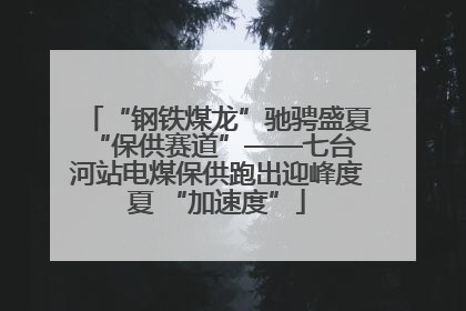 “钢铁煤龙”驰骋盛夏 “保供赛道”——七台河站电煤保供跑出迎峰度夏 “加速度”