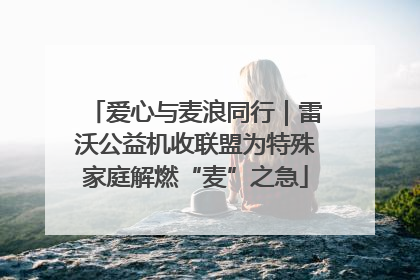 爱心与麦浪同行｜雷沃公益机收联盟为特殊家庭解燃“麦”之急