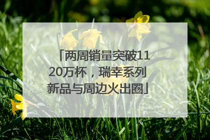 两周销量突破1120万杯，瑞幸系列新品与周边火出圈