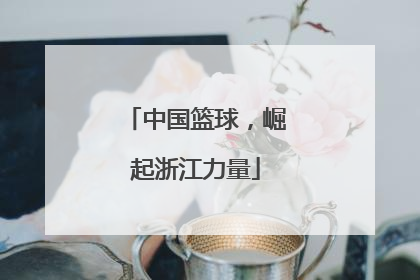中国篮球，崛起浙江力量