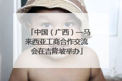 中国（广西）—马来西亚工商合作交流会在吉隆坡举办