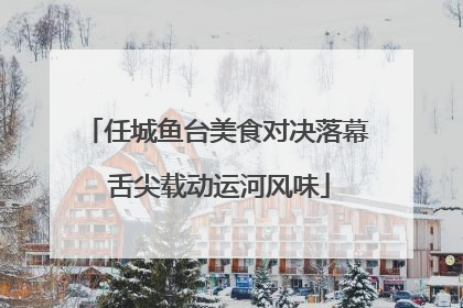 任城鱼台美食对决落幕 舌尖载动运河风味