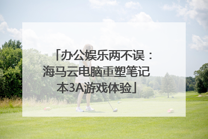 办公娱乐两不误：海马云电脑重塑笔记本3A游戏体验