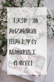 天津：渤海亿吨级油田海上平台陆地建造工作收官