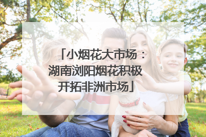 小烟花大市场：湖南浏阳烟花积极开拓非洲市场