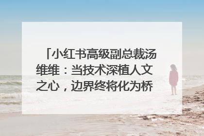 小红书高级副总裁汤维维：当技术深植人文之心，边界终将化为桥梁｜聚焦2025文化强国建设高峰论坛