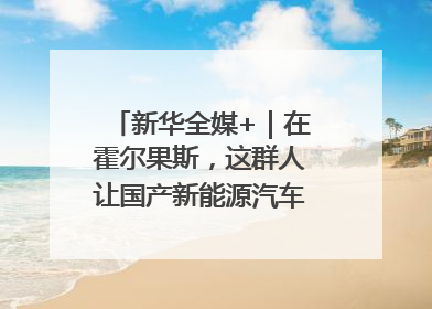新华全媒+｜在霍尔果斯，这群人让国产新能源汽车“跑”向中亚