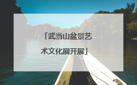 武当山盆景艺术文化展开展