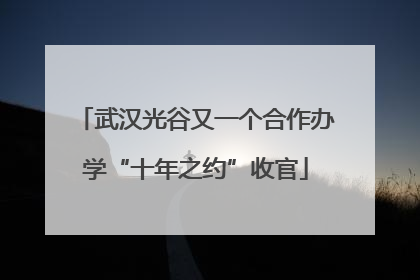 武汉光谷又一个合作办学“十年之约”收官