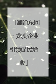 澜沧东回：龙头企业引领促民增收