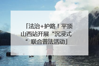 法治+护路！平顶山西站开展“沉浸式”联合普法活动