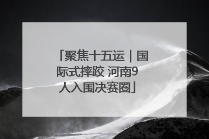 聚焦十五运｜国际式摔跤 河南9人入围决赛圈