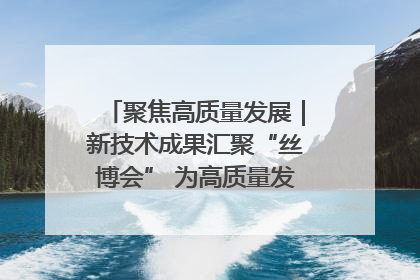 聚焦高质量发展｜新技术成果汇聚“丝博会” 为高质量发展注入新动能
