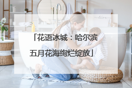 花语冰城：哈尔滨五月花海绚烂绽放