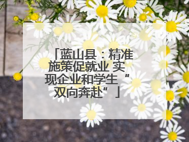 蓝山县：精准施策促就业 实现企业和学生“双向奔赴”