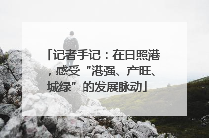 记者手记：在日照港，感受“港强、产旺、城绿”的发展脉动