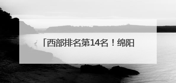 西部排名第14名！绵阳高新区这个乡镇再次上榜中国镇域经济500强
