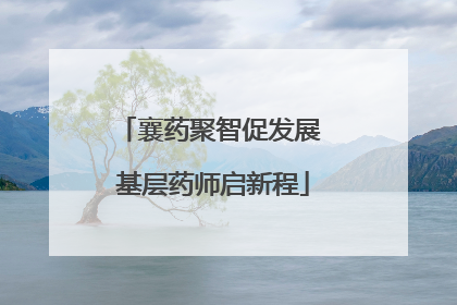 襄药聚智促发展 基层药师启新程
