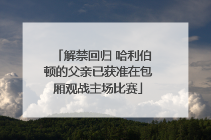 解禁回归 哈利伯顿的父亲已获准在包厢观战主场比赛