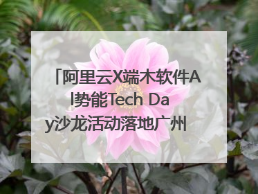 阿里云X端木软件Al势能Tech Day沙龙活动落地广州 邀您共启AI势能