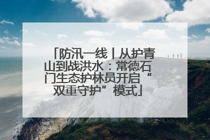 防汛一线丨从护青山到战洪水：常德石门生态护林员开启“双重守护”模式