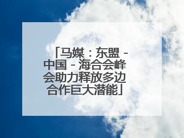 马媒：东盟－中国－海合会峰会助力释放多边合作巨大潜能