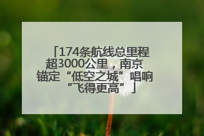 174条航线总里程超3000公里，南京锚定“低空之城”唱响“飞得更高”
