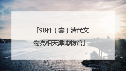98件（套）清代文物亮相天津博物馆
